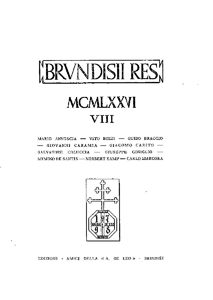 1976 vol.VIII fasc.MCMLXXVI