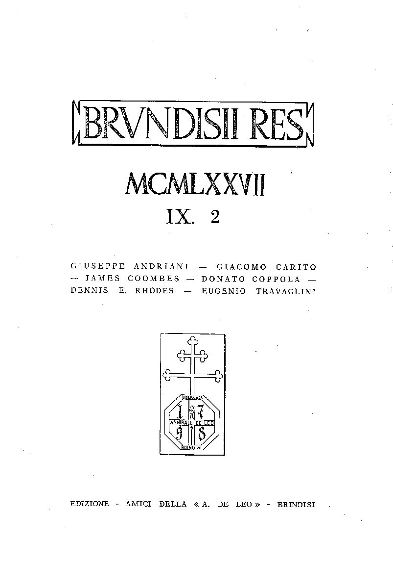 1977 vol.IX fasc.MCMLXXVII 2