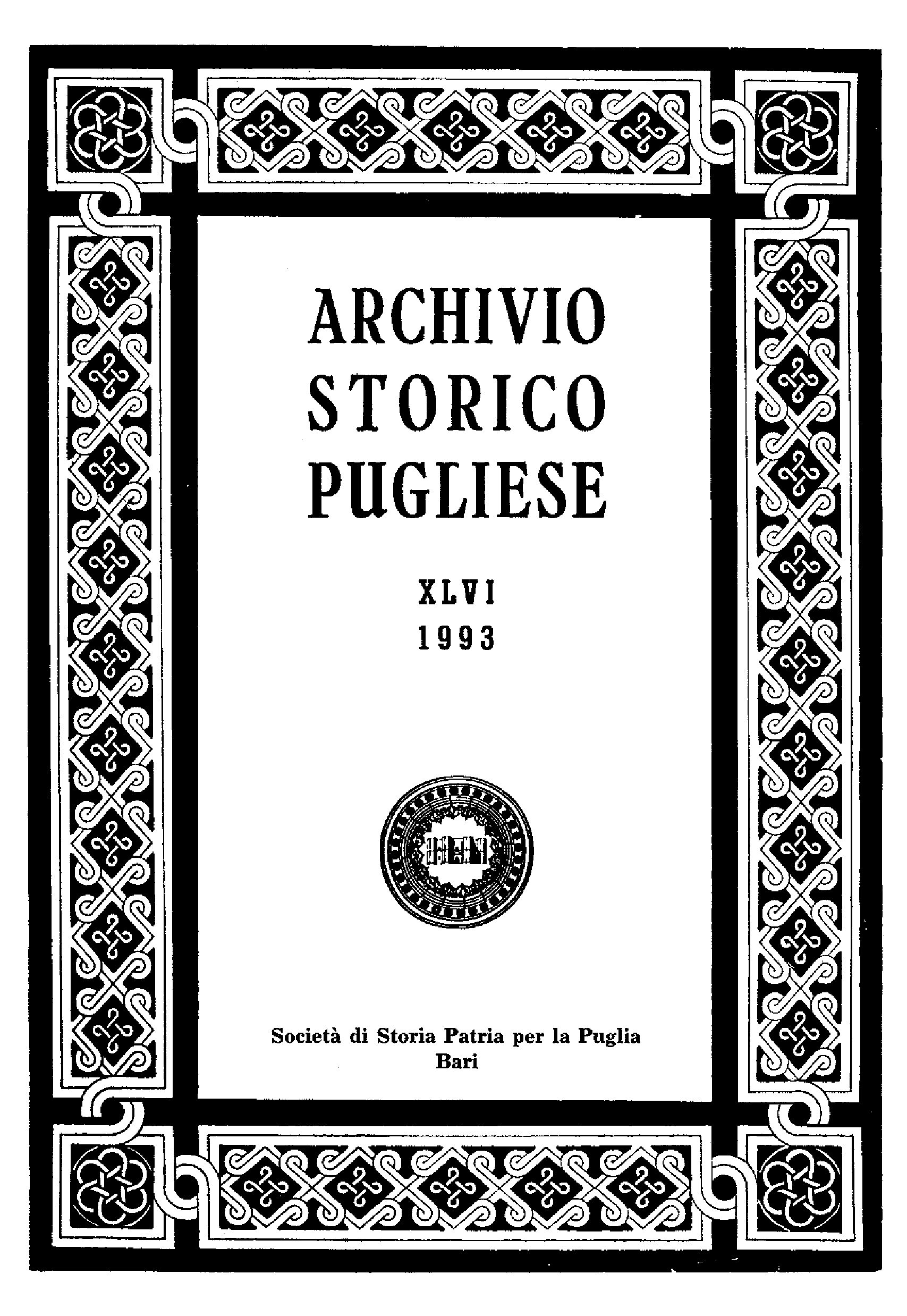 1993 Archivio Storico_Anno XLVI