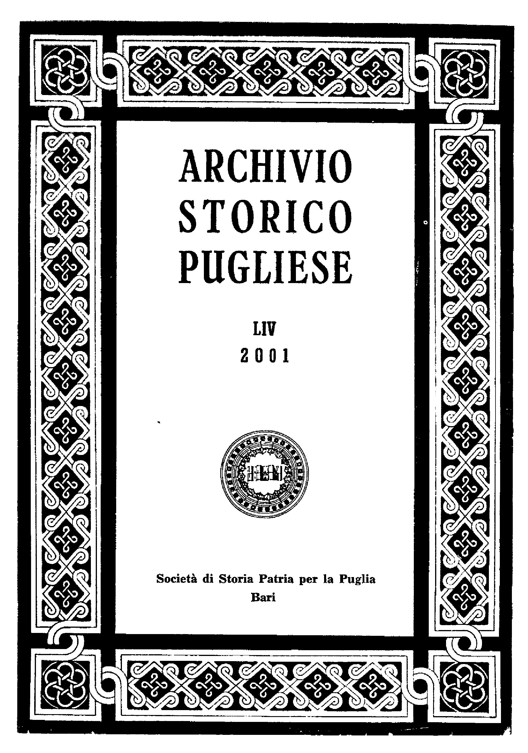 2002 Archivio Storico_Anno LV