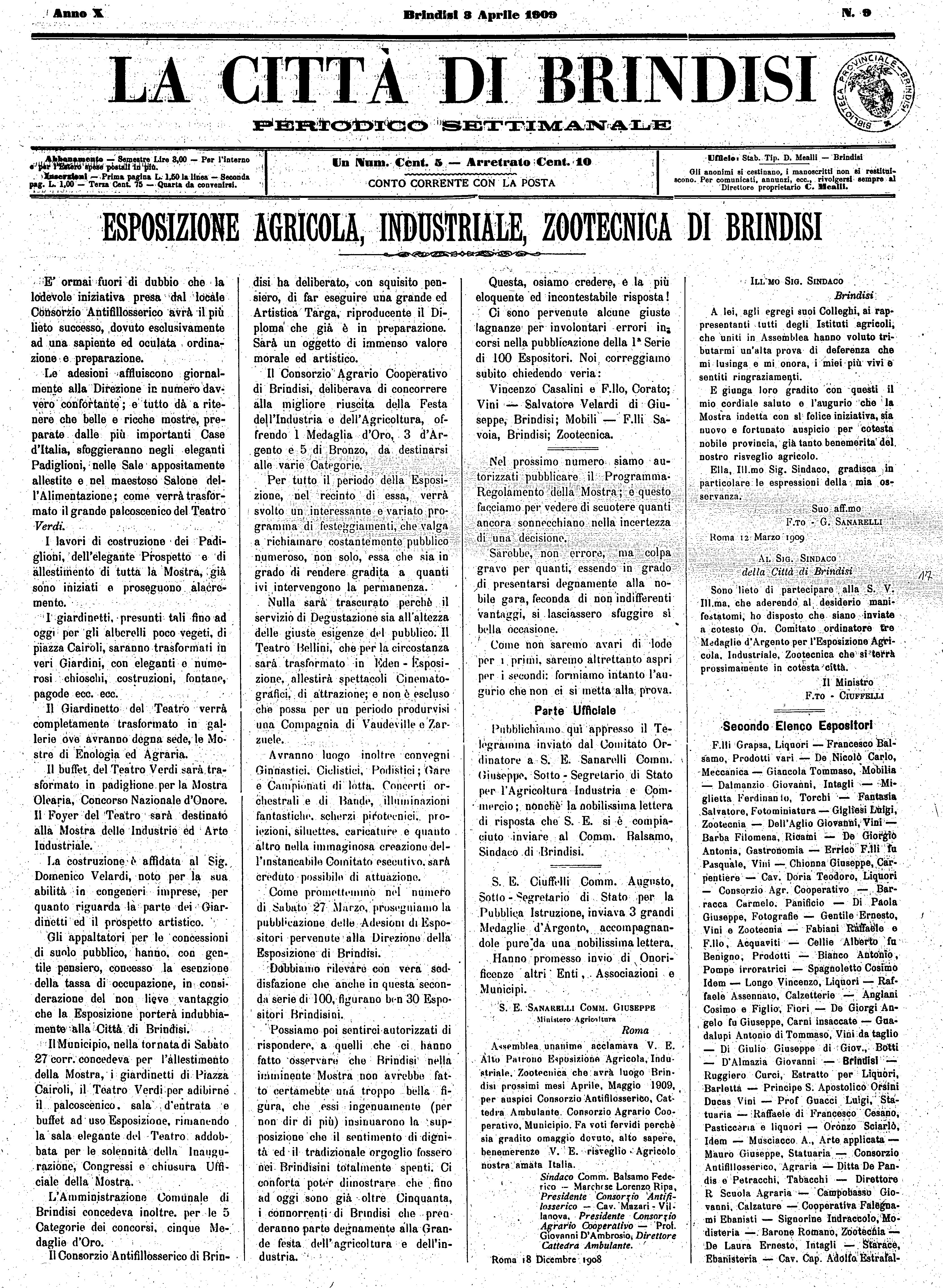 A. 10, n. 09 (03 Apr. 1909)
