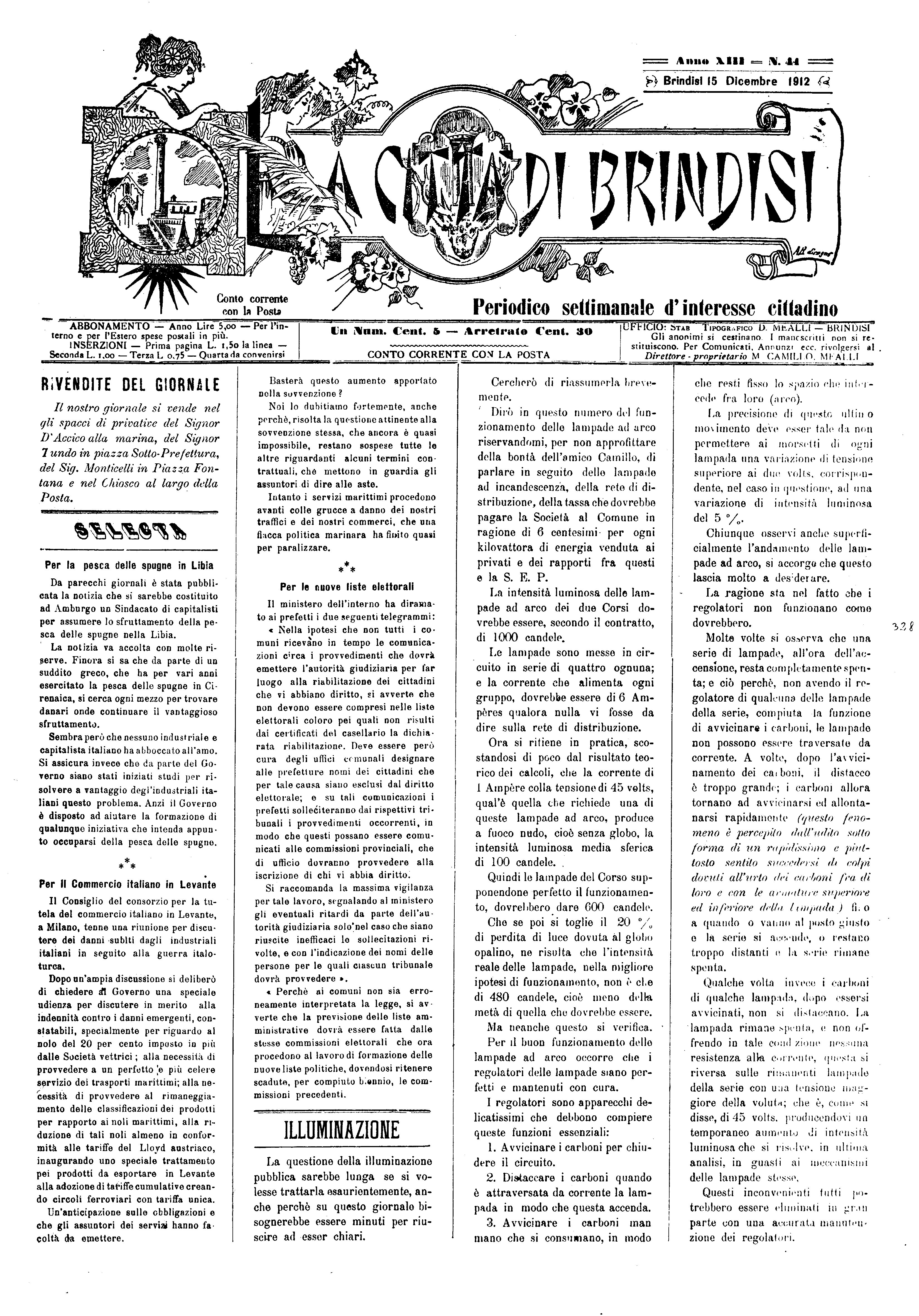 A. 13, n. 41 (15 Dic. 1912)