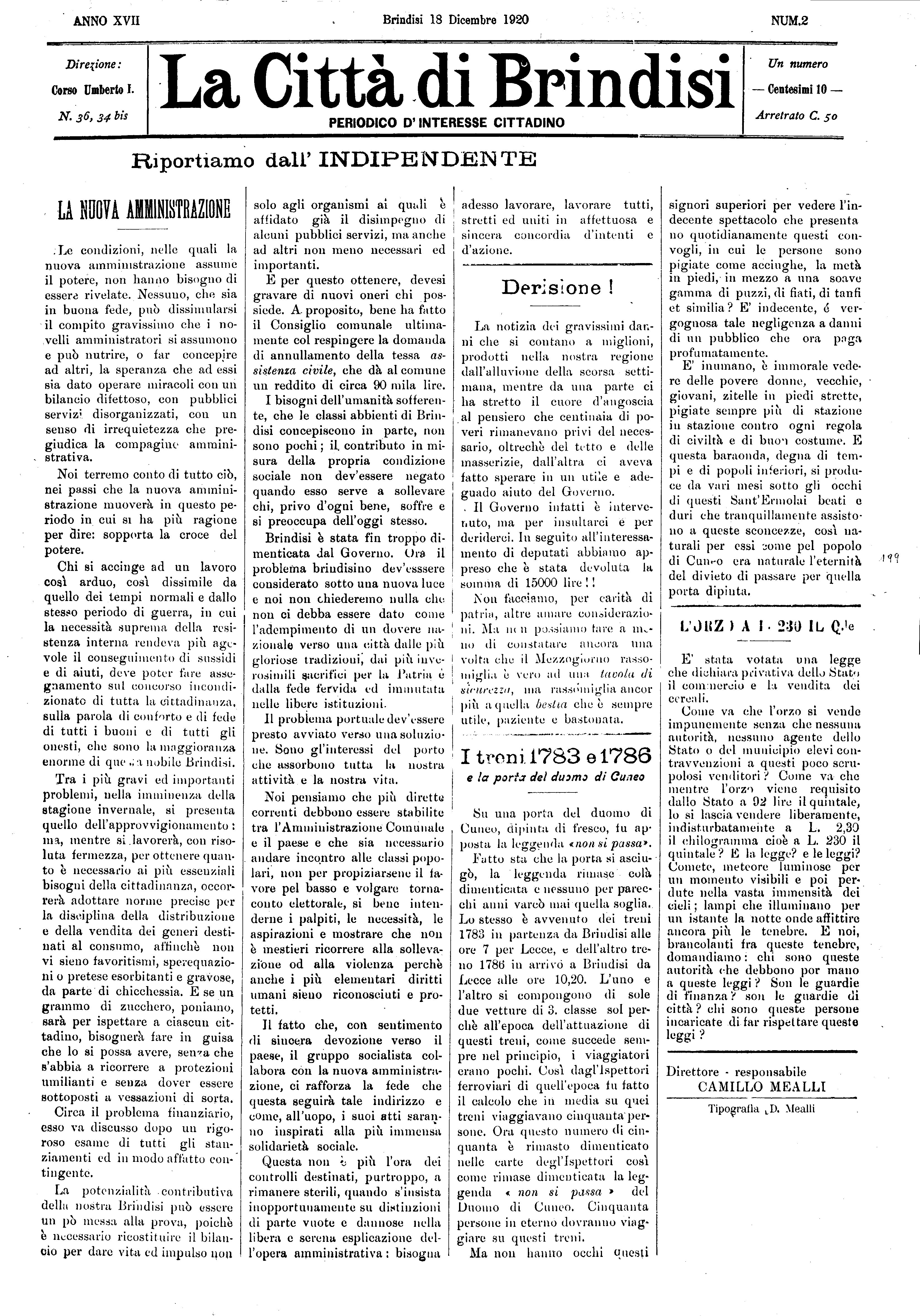 A. 17, n. 02 (18 Dic. 1920)
