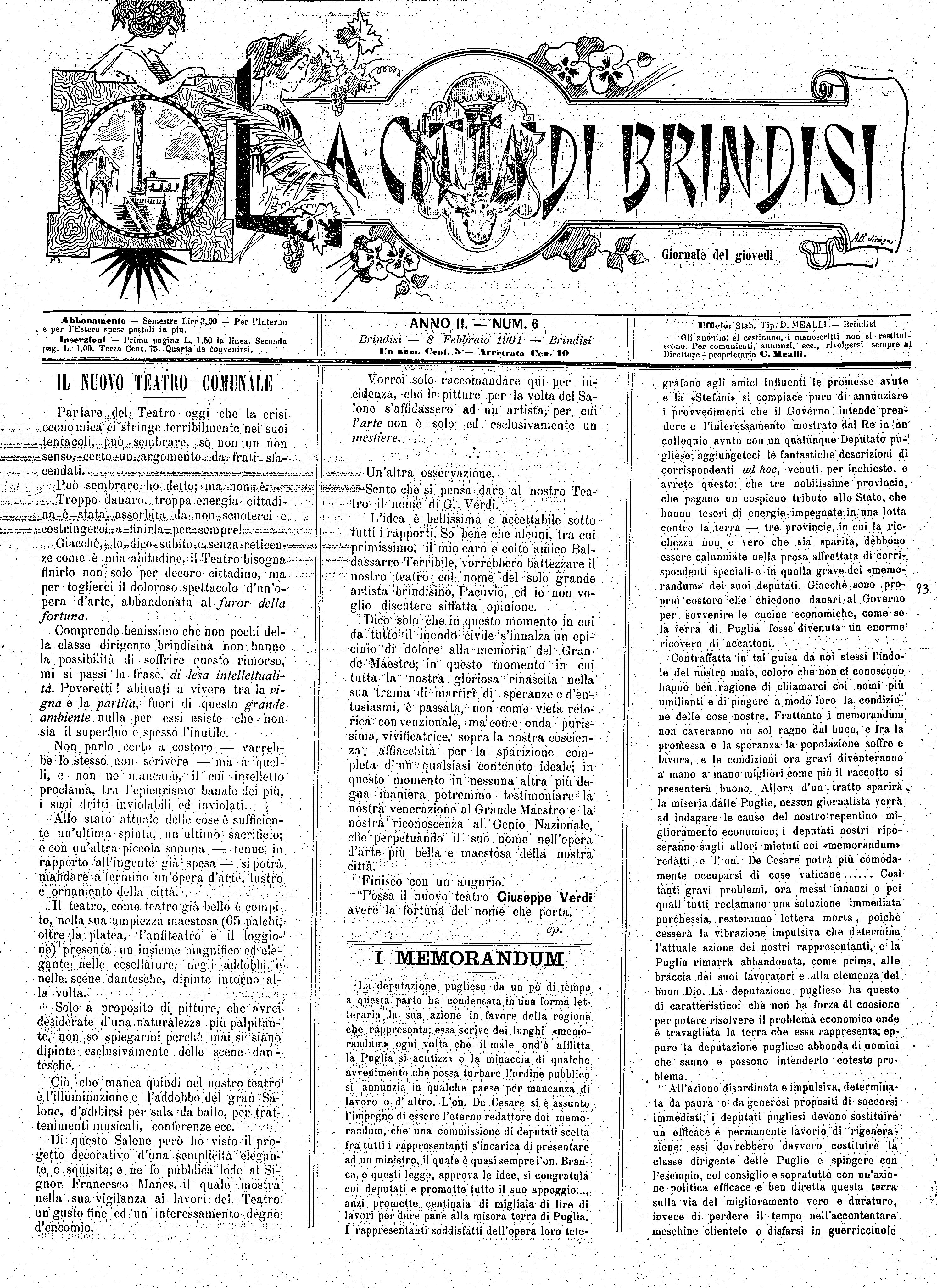 A. 2, n. 06 (08 Febb. 1901)