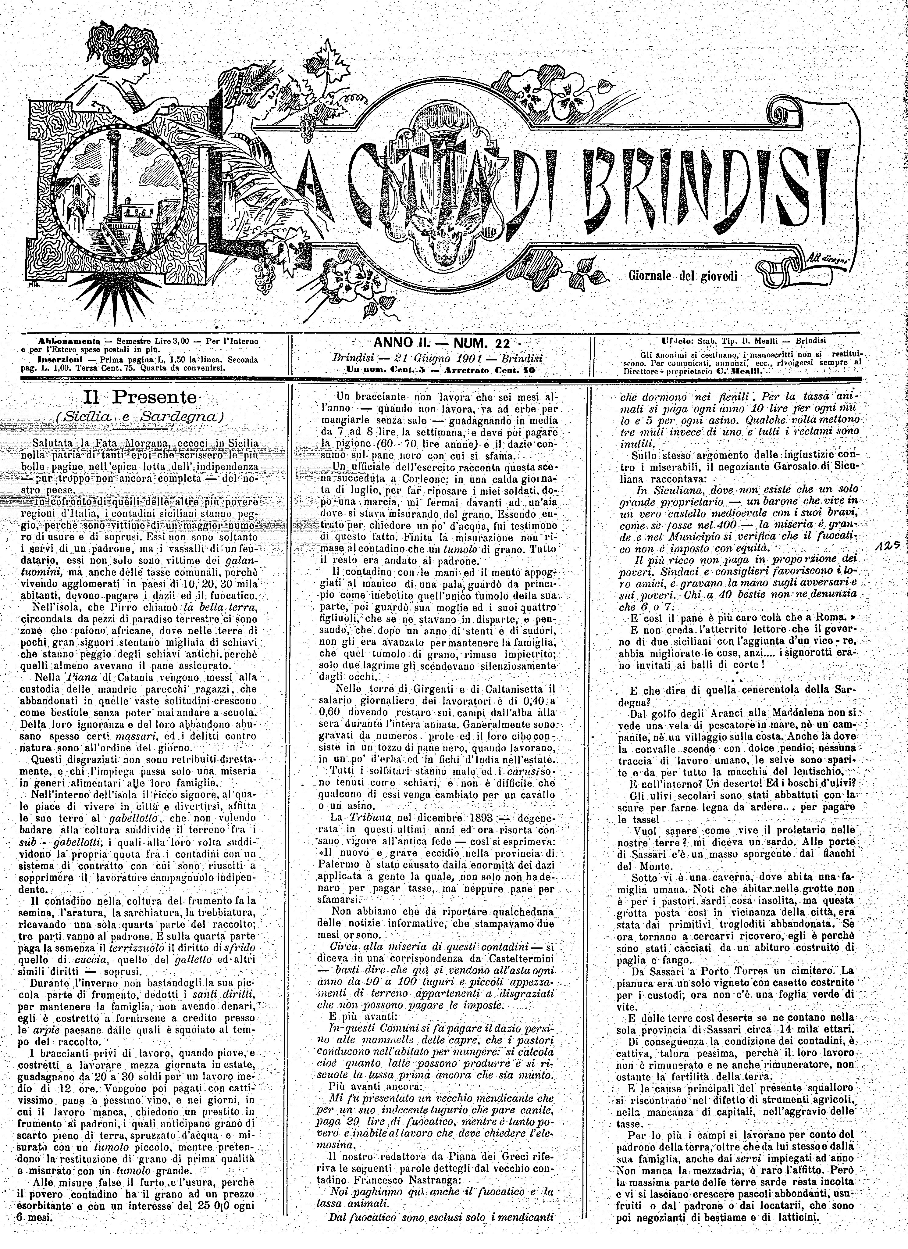 A. 2, n. 22 (21 Giu. 1901)