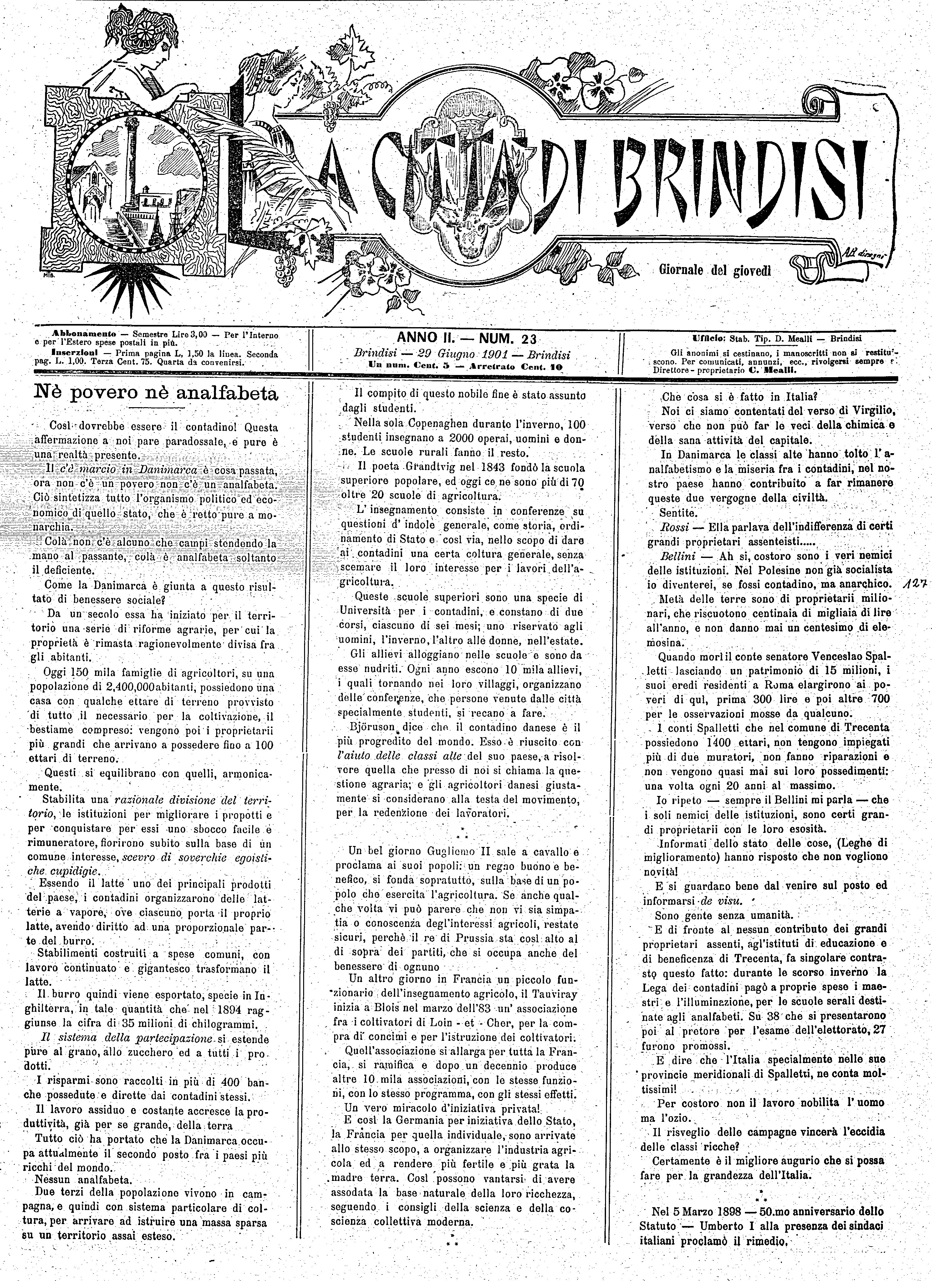 A. 2, n. 23 (29 Giu. 1901)