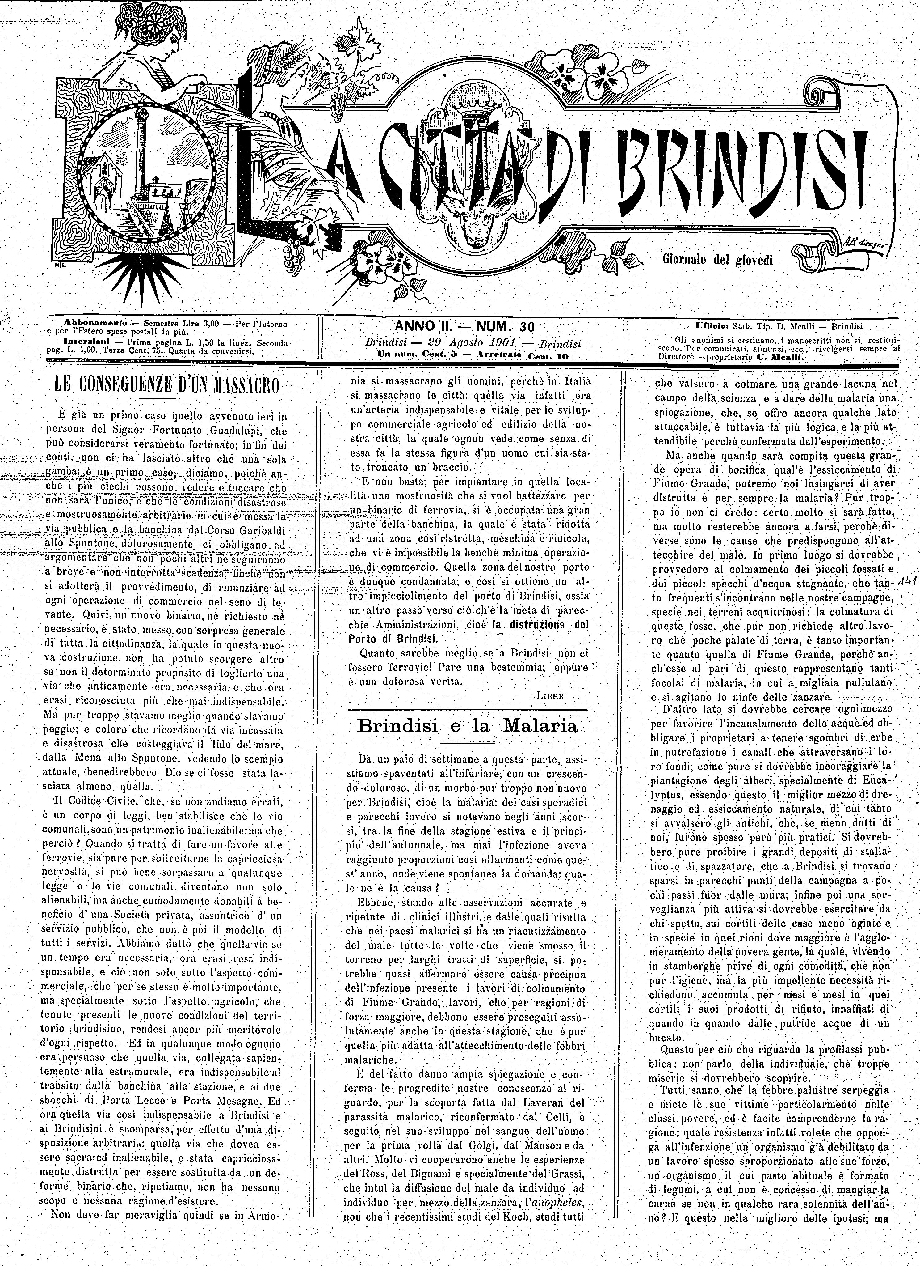 A. 2, n. 30 (29 Ago. 1901)