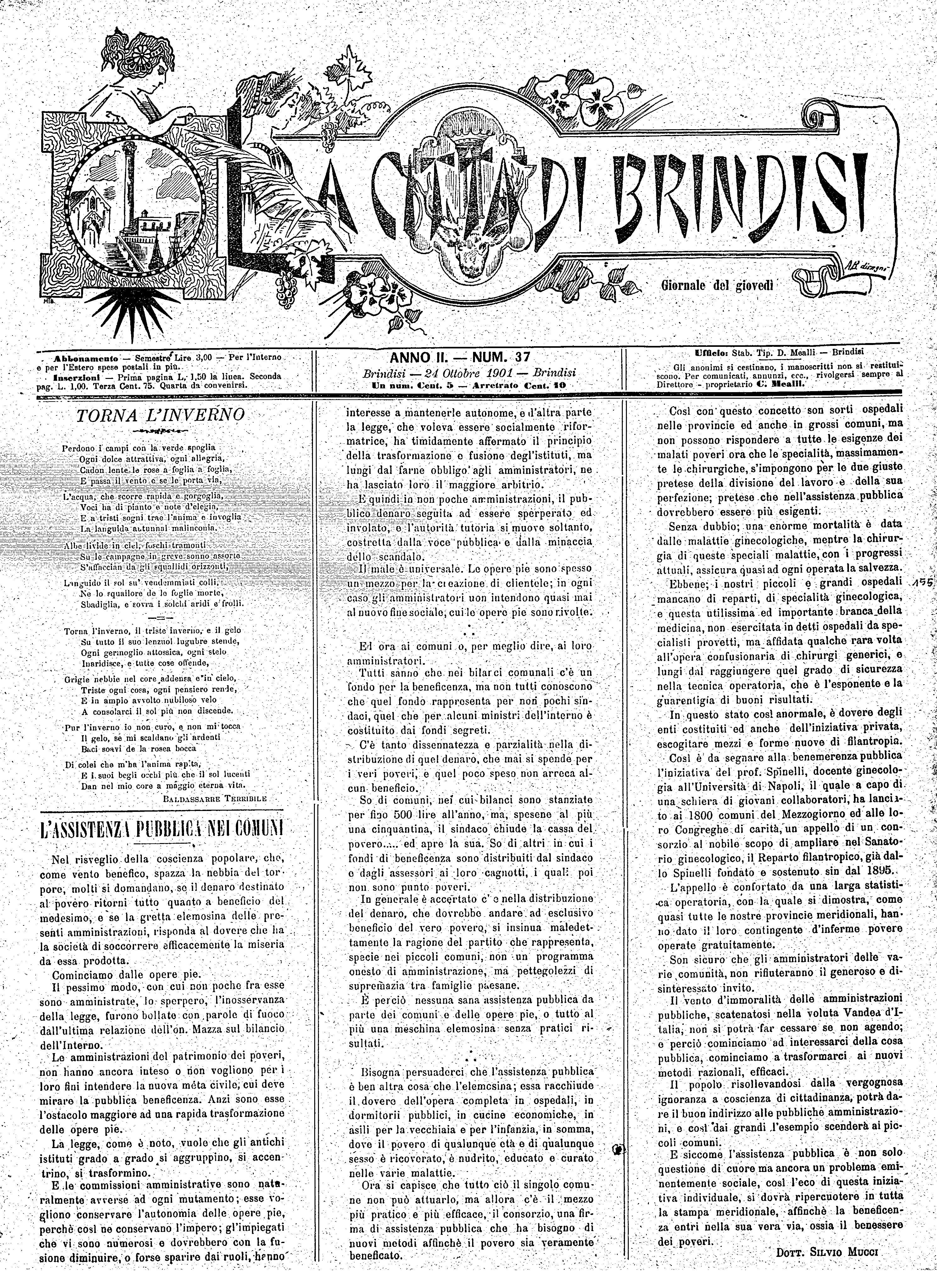 A. 2, n. 37 (24 Ott. 1901)
