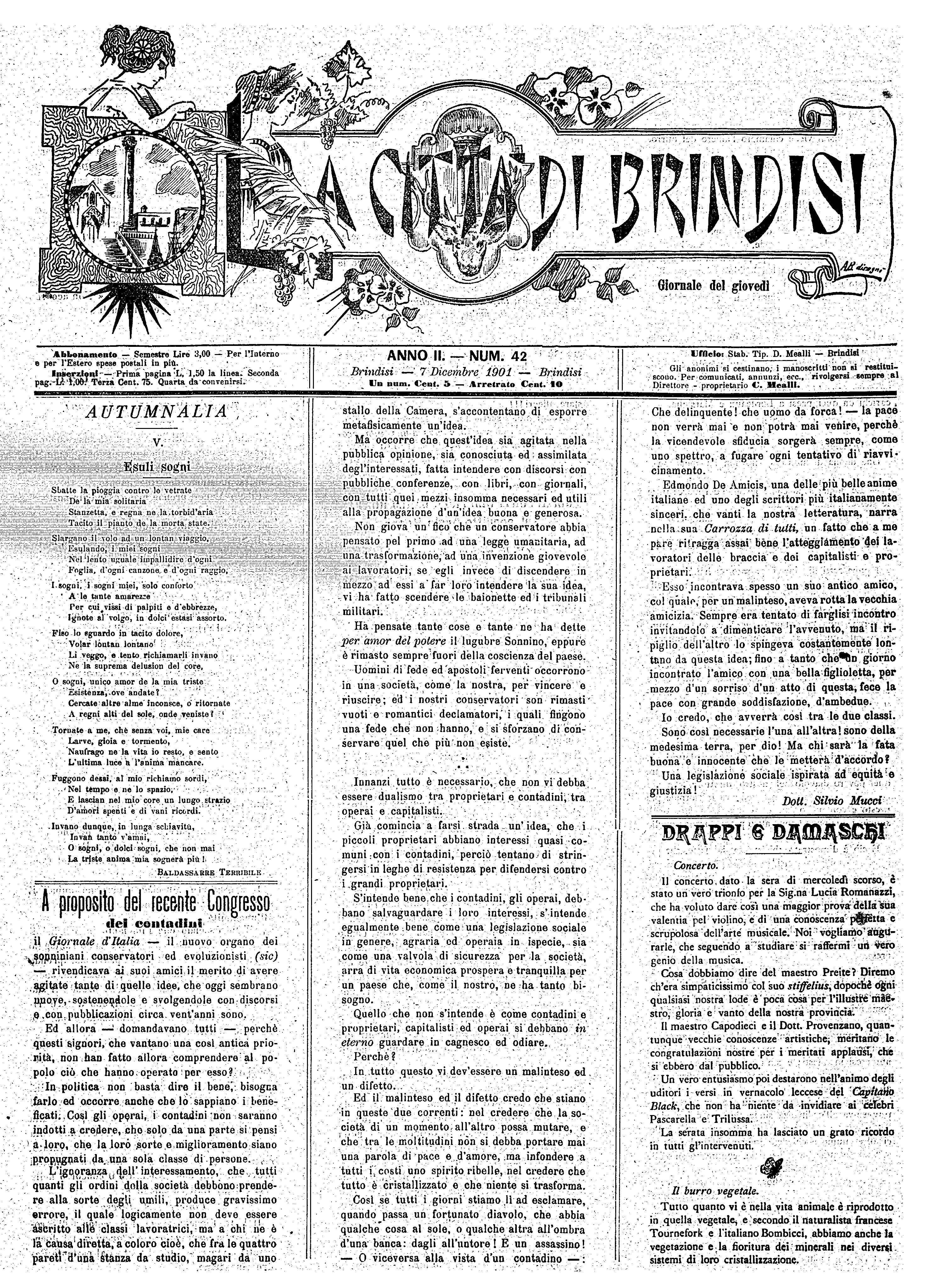 A. 2, n. 42 (07 Dic. 1901)