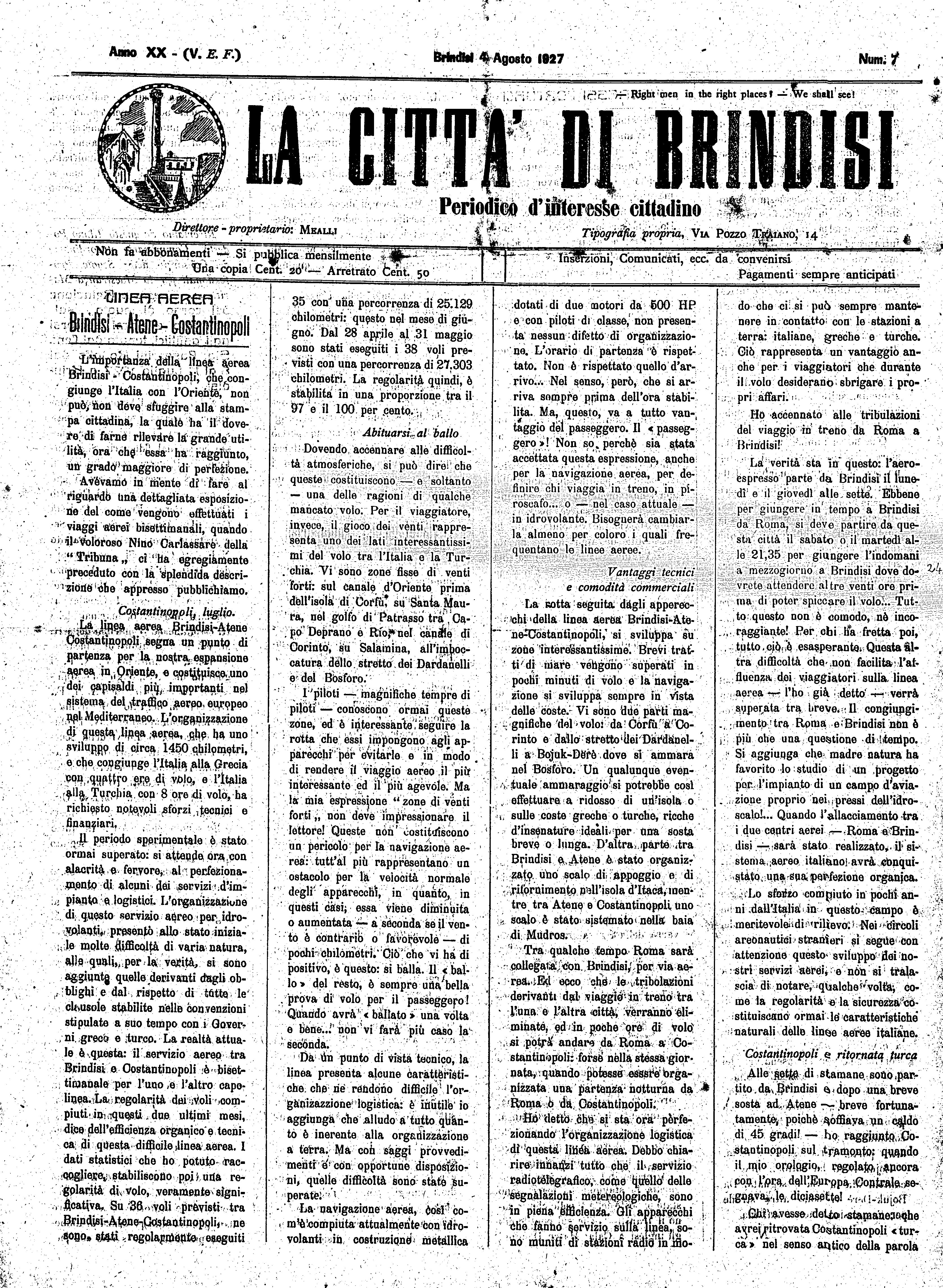 A. 20, n. 07 (04 Ago. 1927)