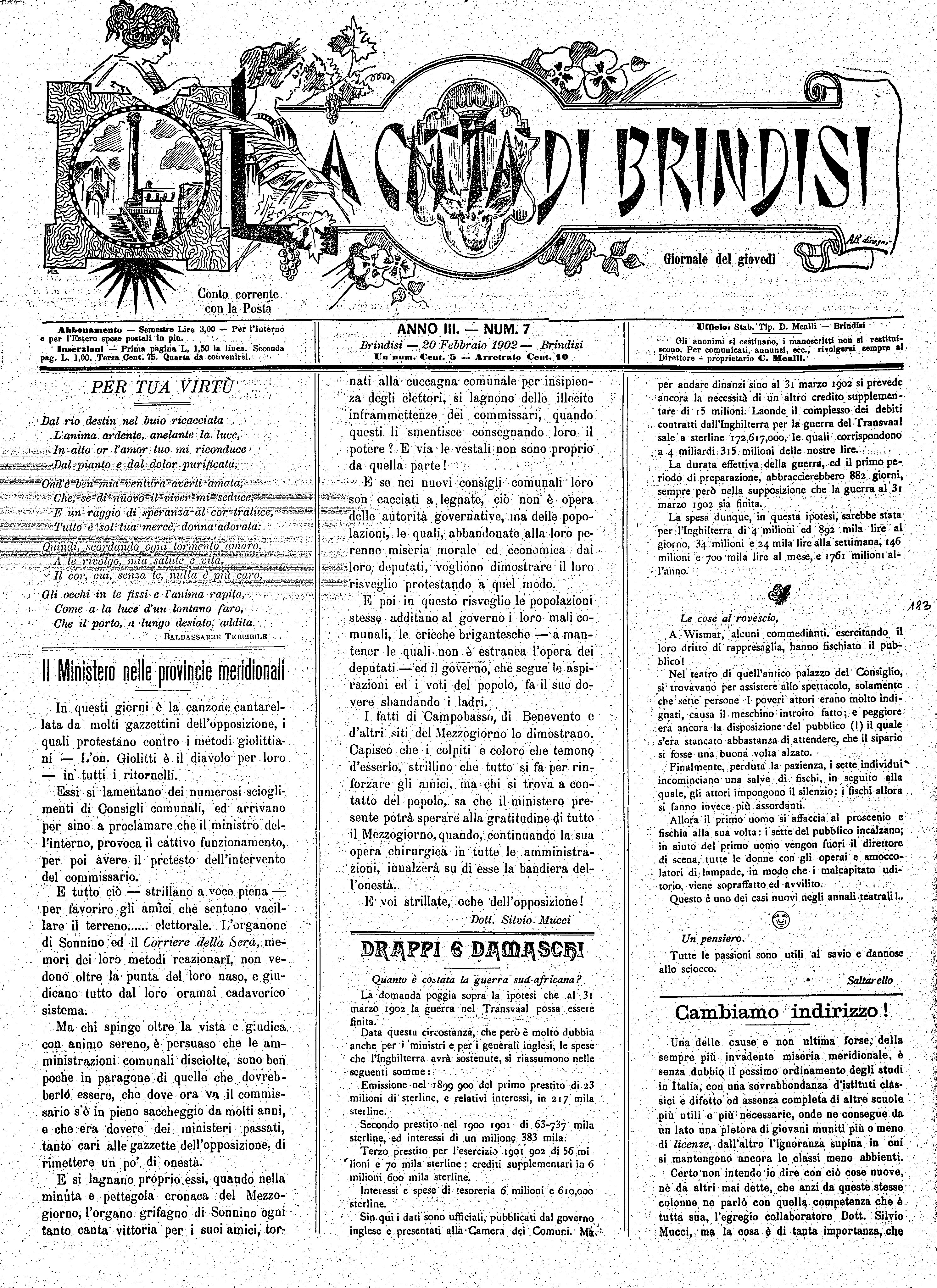 A. 3, n. 07 (20 Febb. 1902)