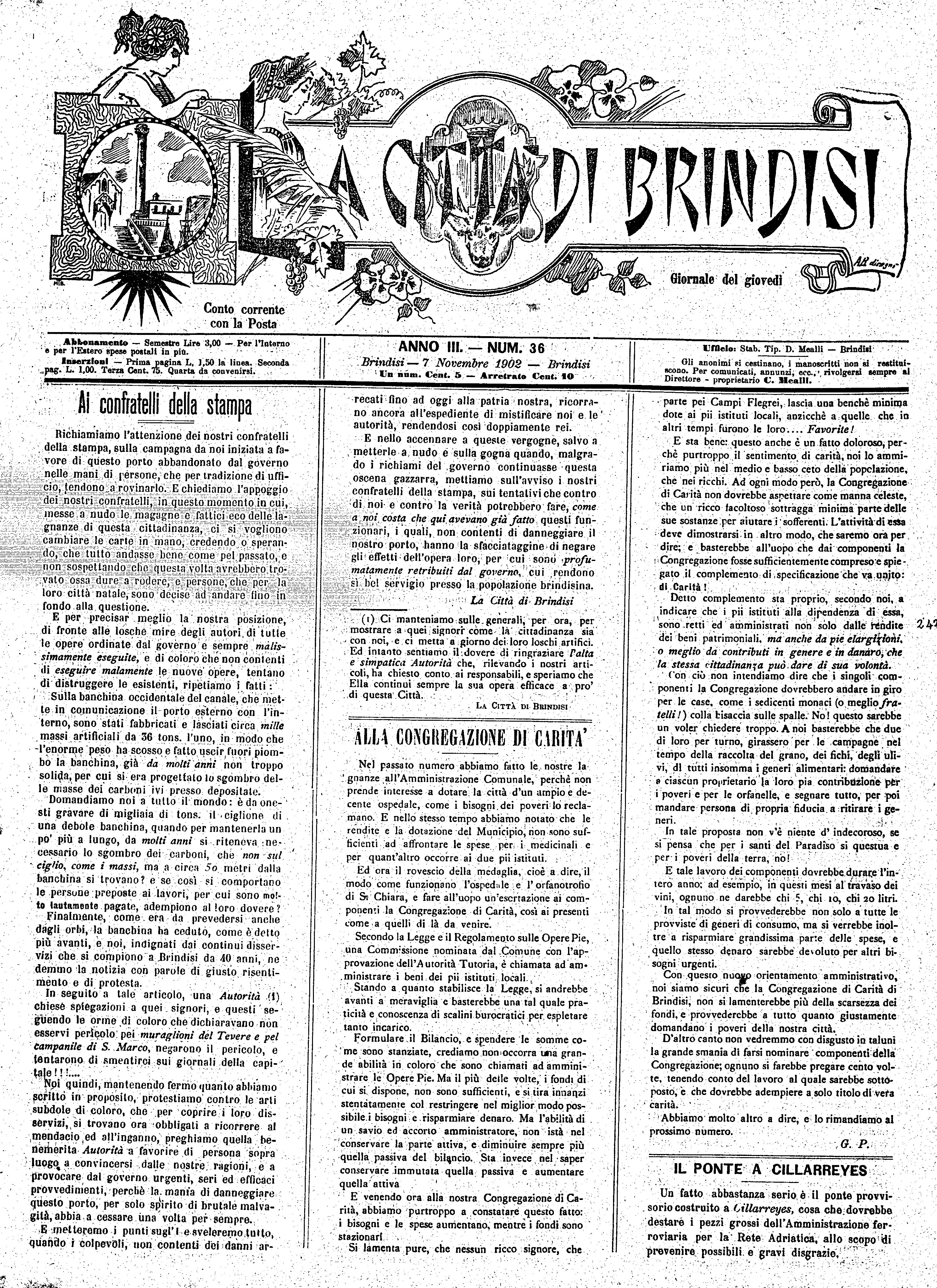 A. 3, n. 36 (07 Nov. 1902)