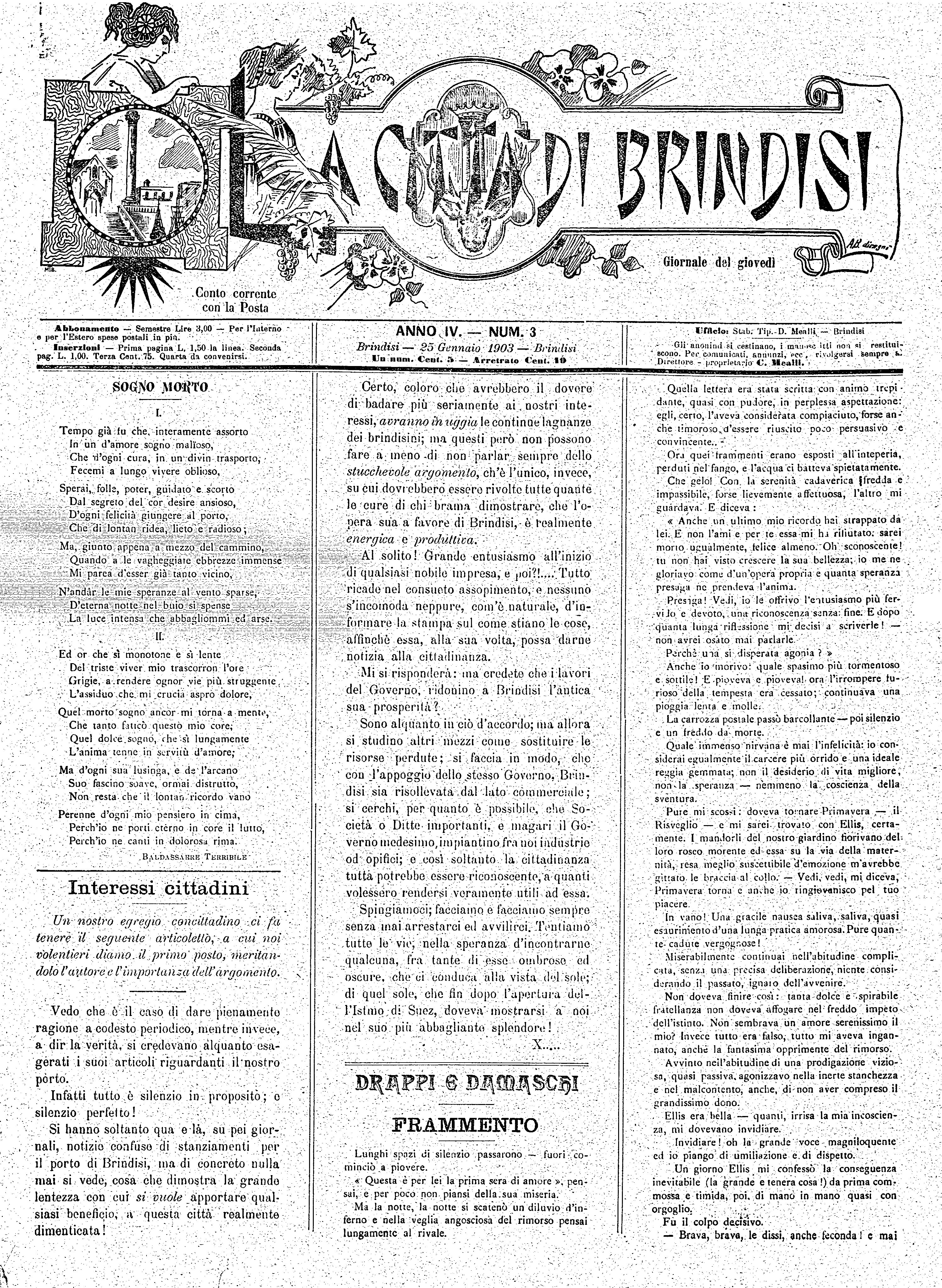 A. 4, n. 03 (25 Genn. 1903)