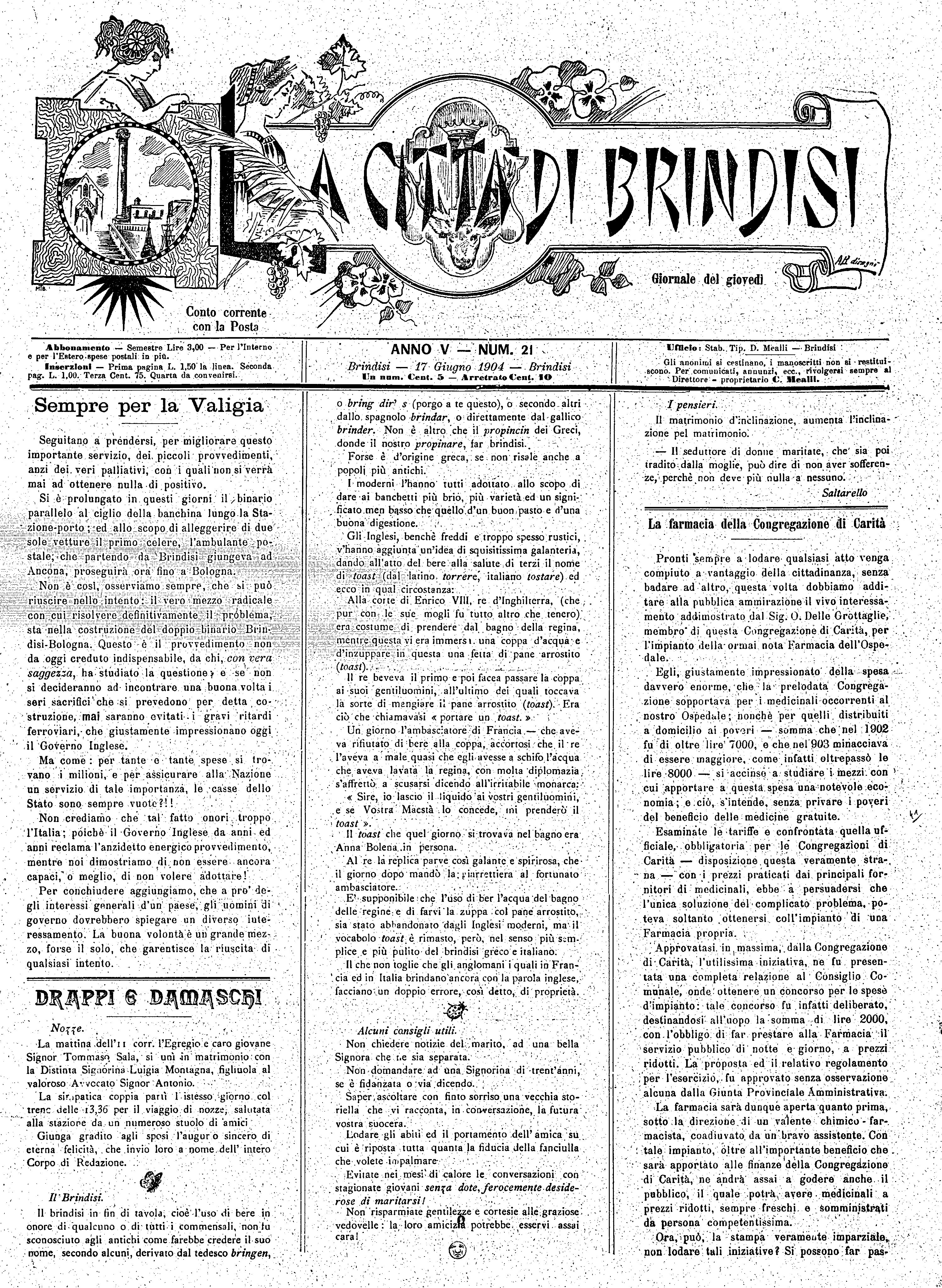A. 5, n. 21 (17 Giu. 1904)
