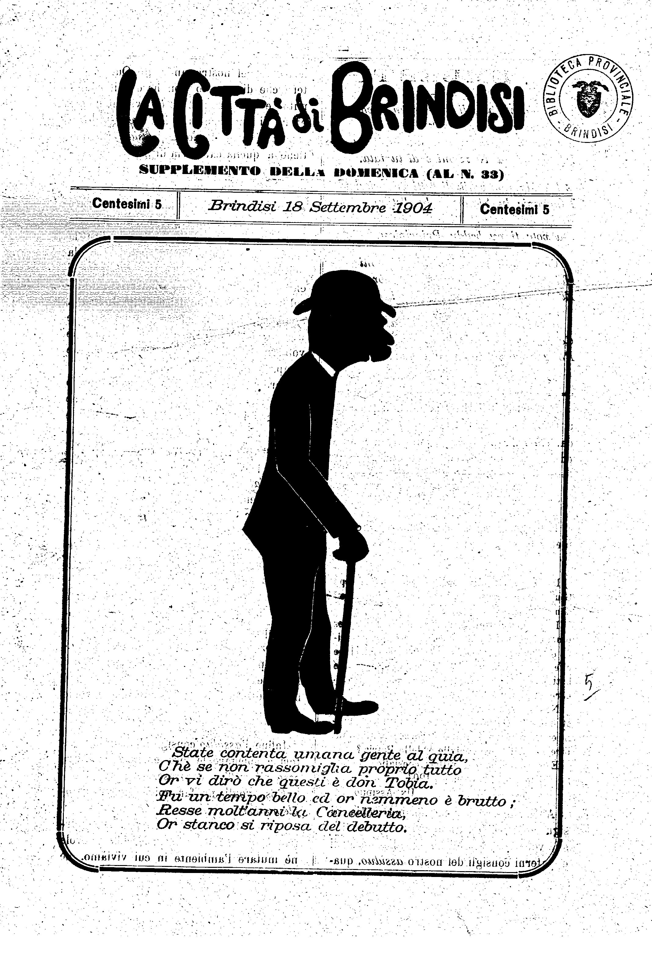 A. 5, n. 33 (18 Sett. 1904)_SUPPLEMENTO DELLA DOMENICA