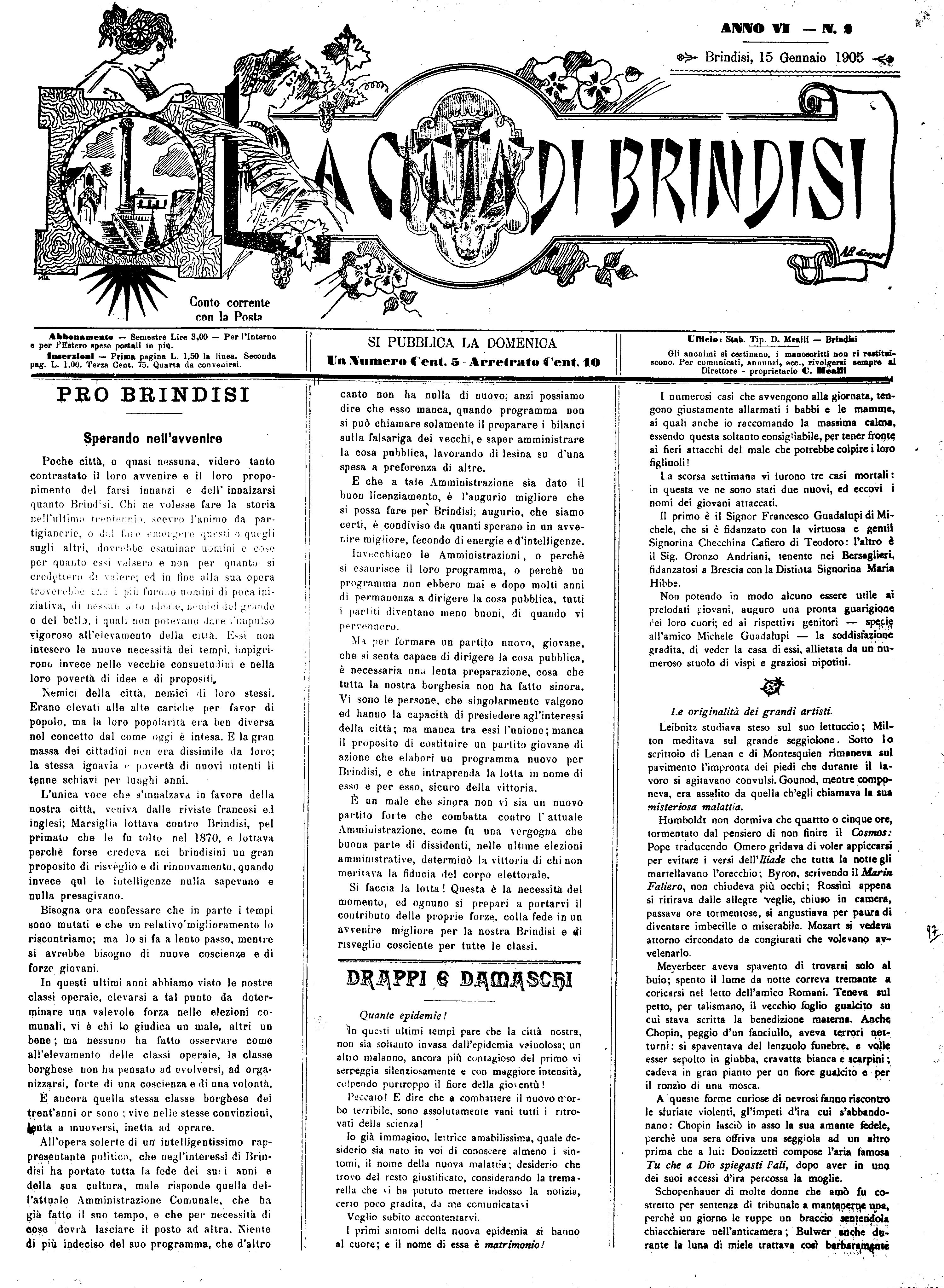 A. 6, n. 02 (15 Genn. 1905)