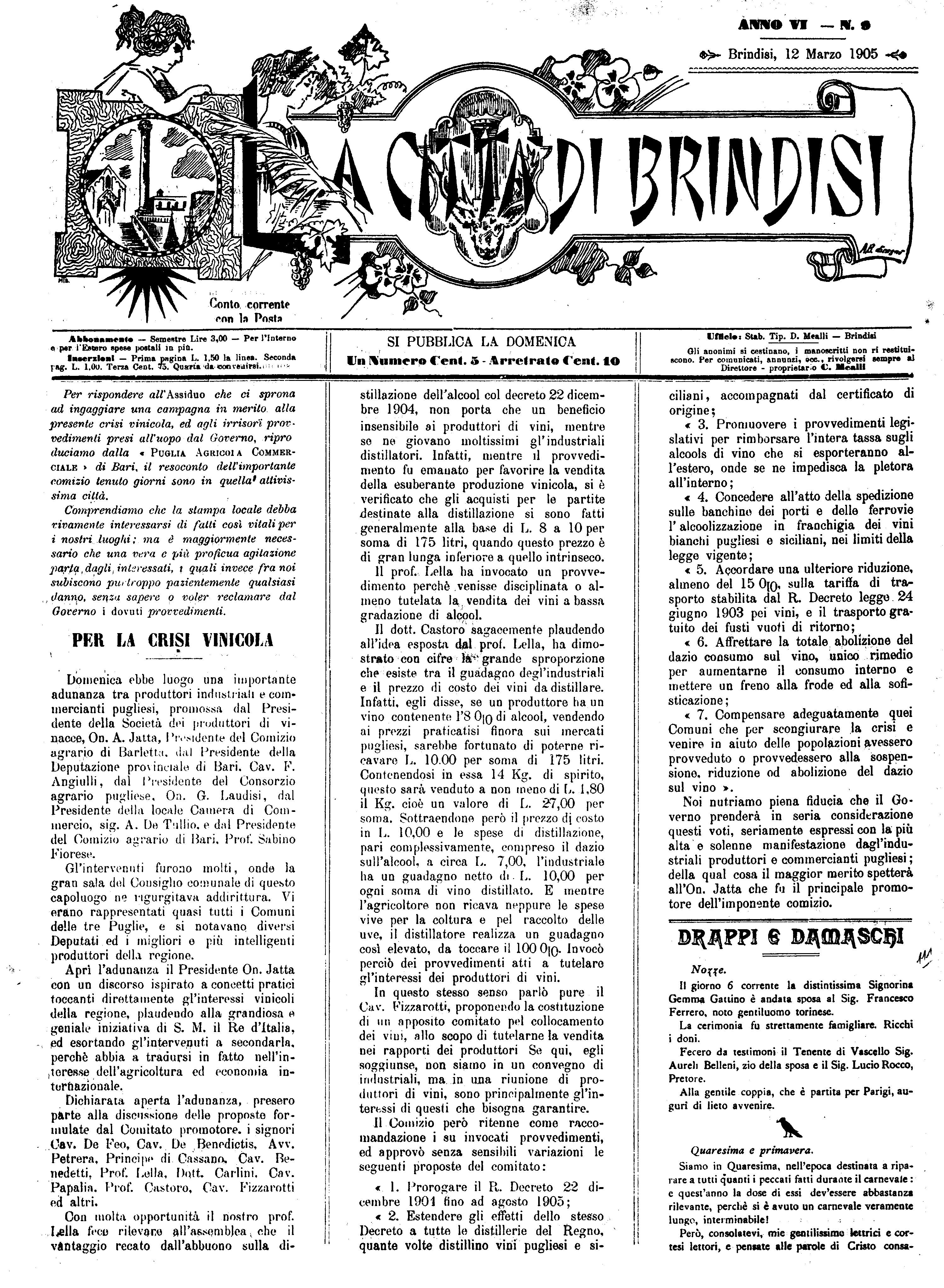 A. 6, n. 09 (12 Mar. 1905)