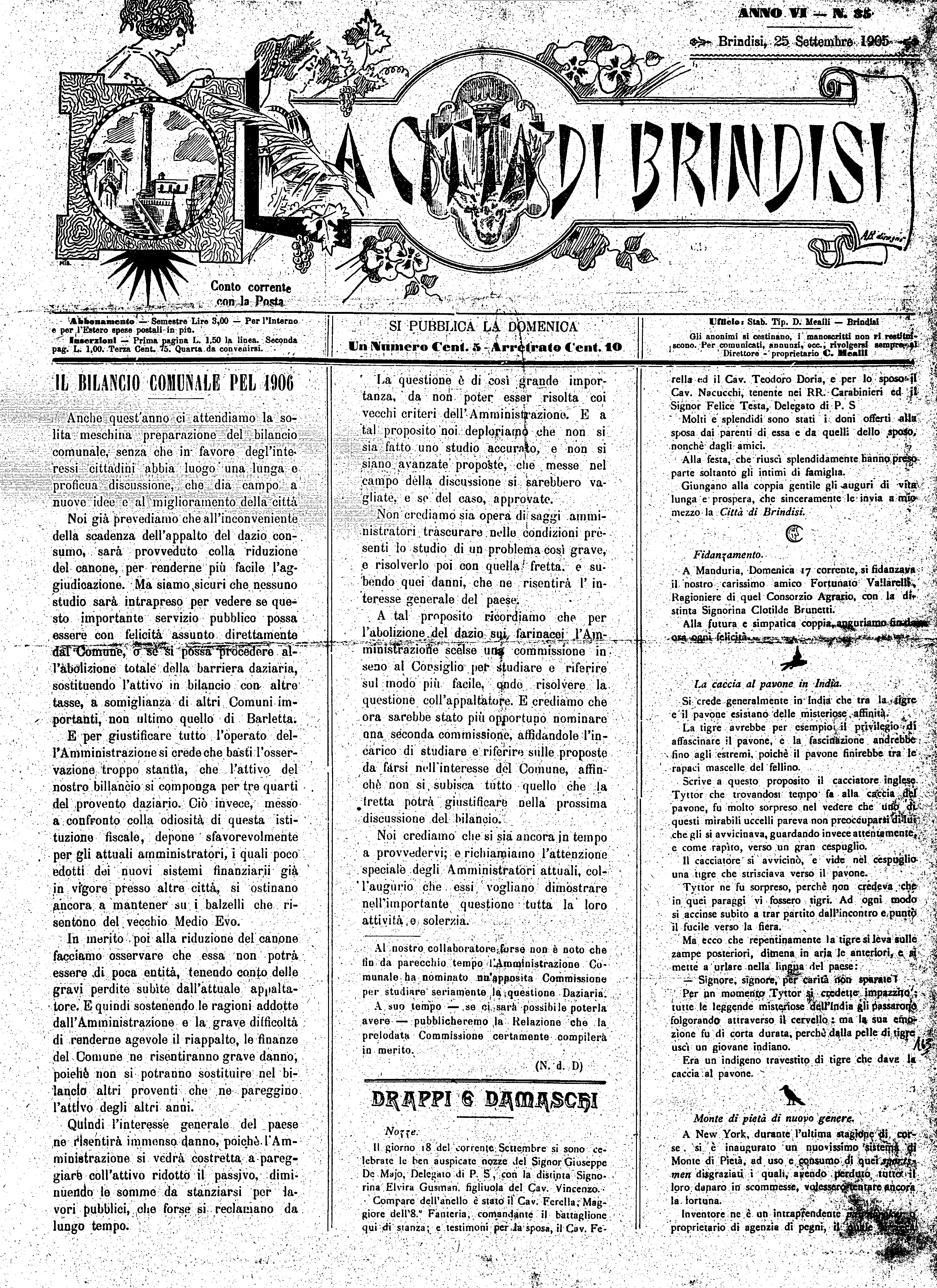 A. 6, n. 35 (25 Sett. 1905)