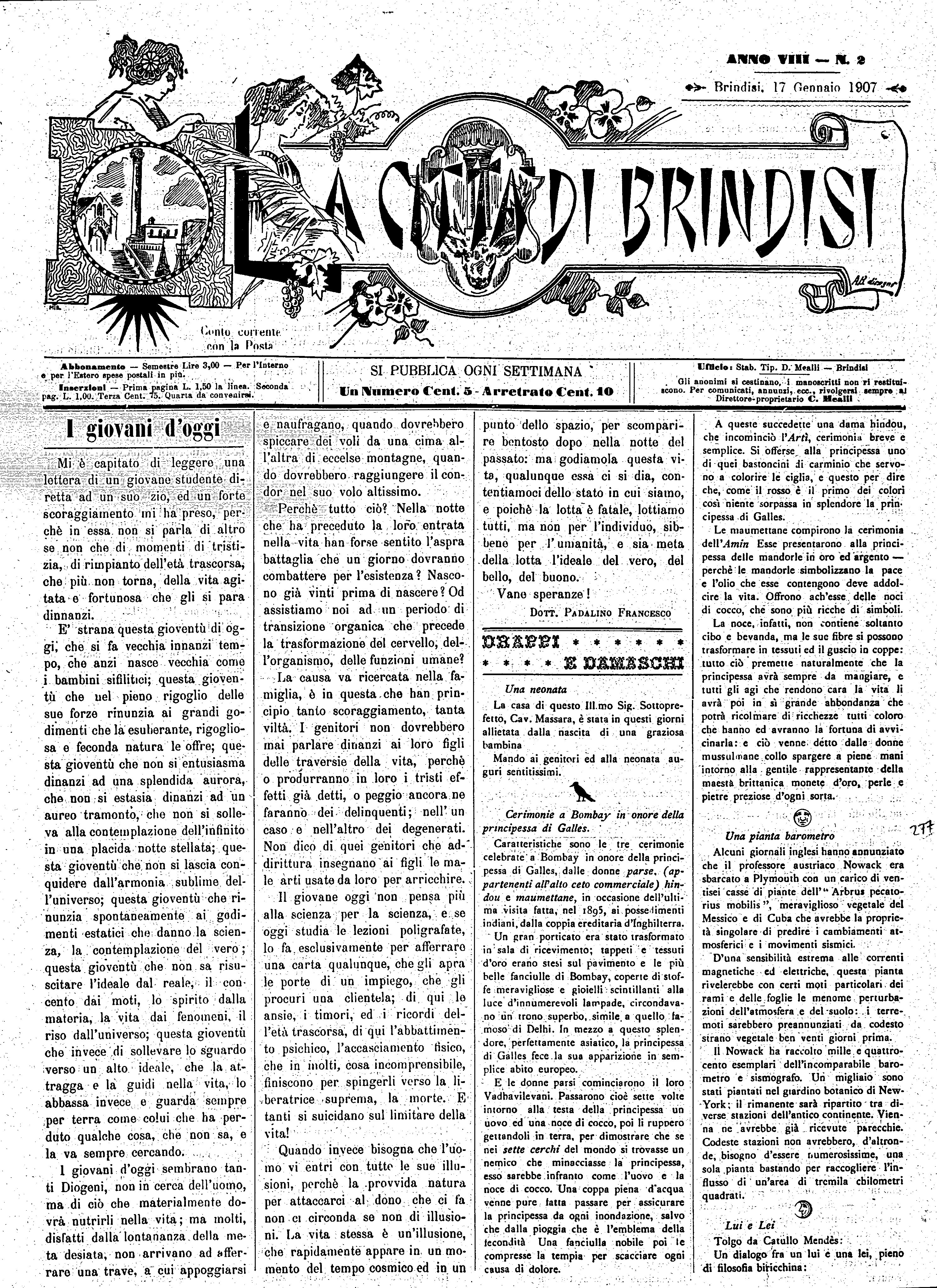 A. 8, n. 02 (17 Genn. 1907)