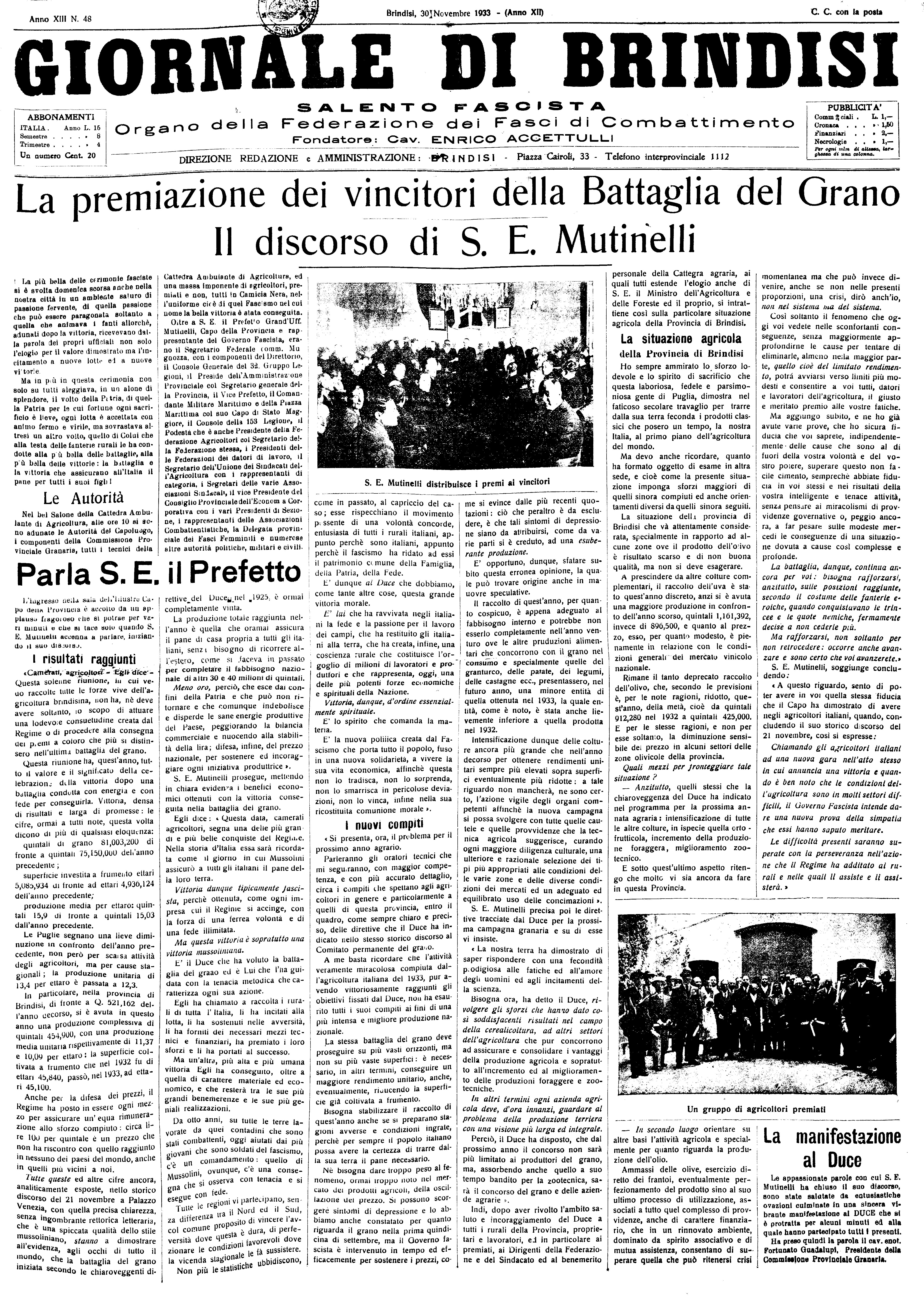 A. XI, n. 48 (30 Nov. 1933)