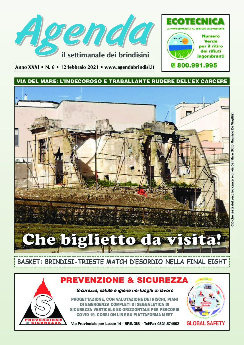 Agenda Brindisi - 12 febbraio 2021