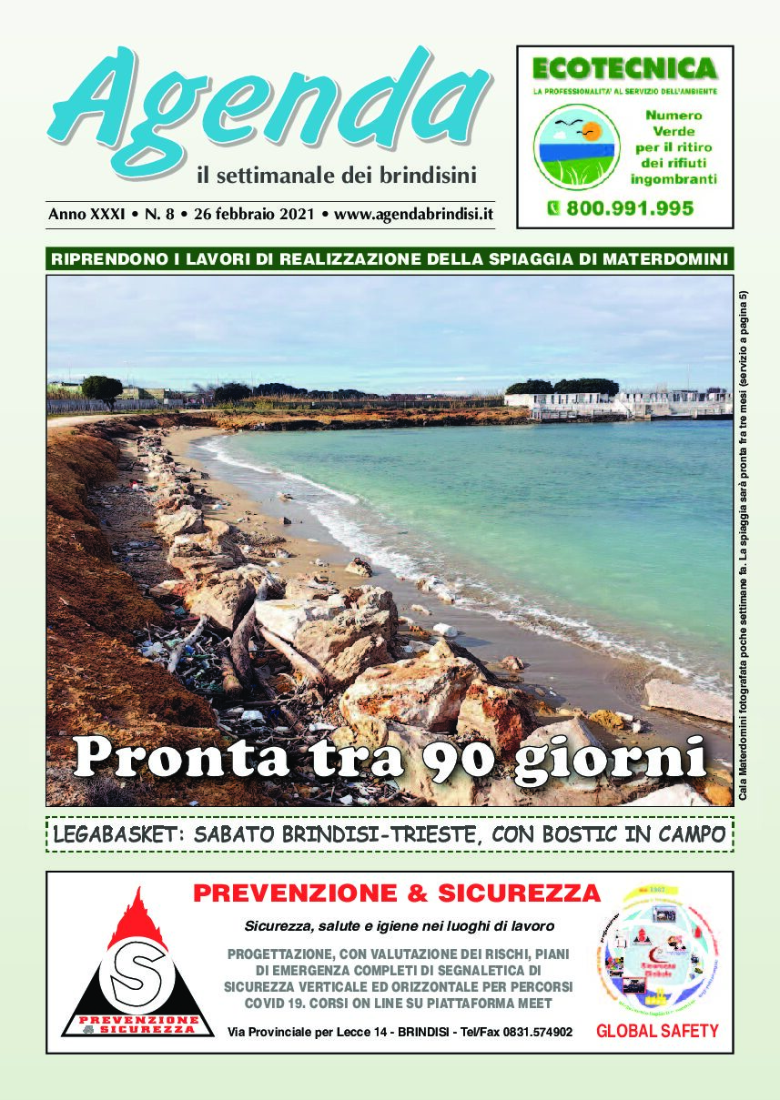 Agenda Brindisi - 25 febbraio 2021