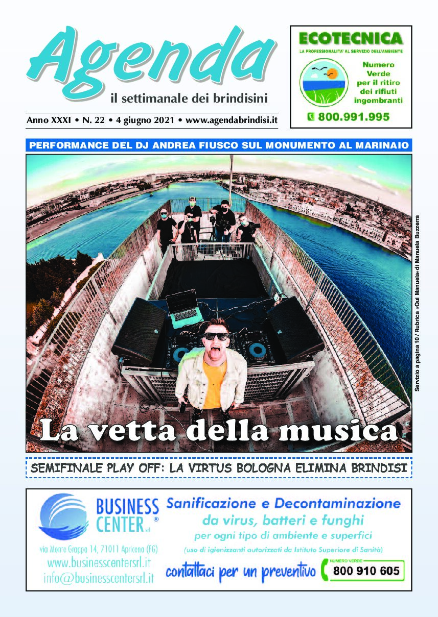 Agenda Brindisi - 4 giugno 2021