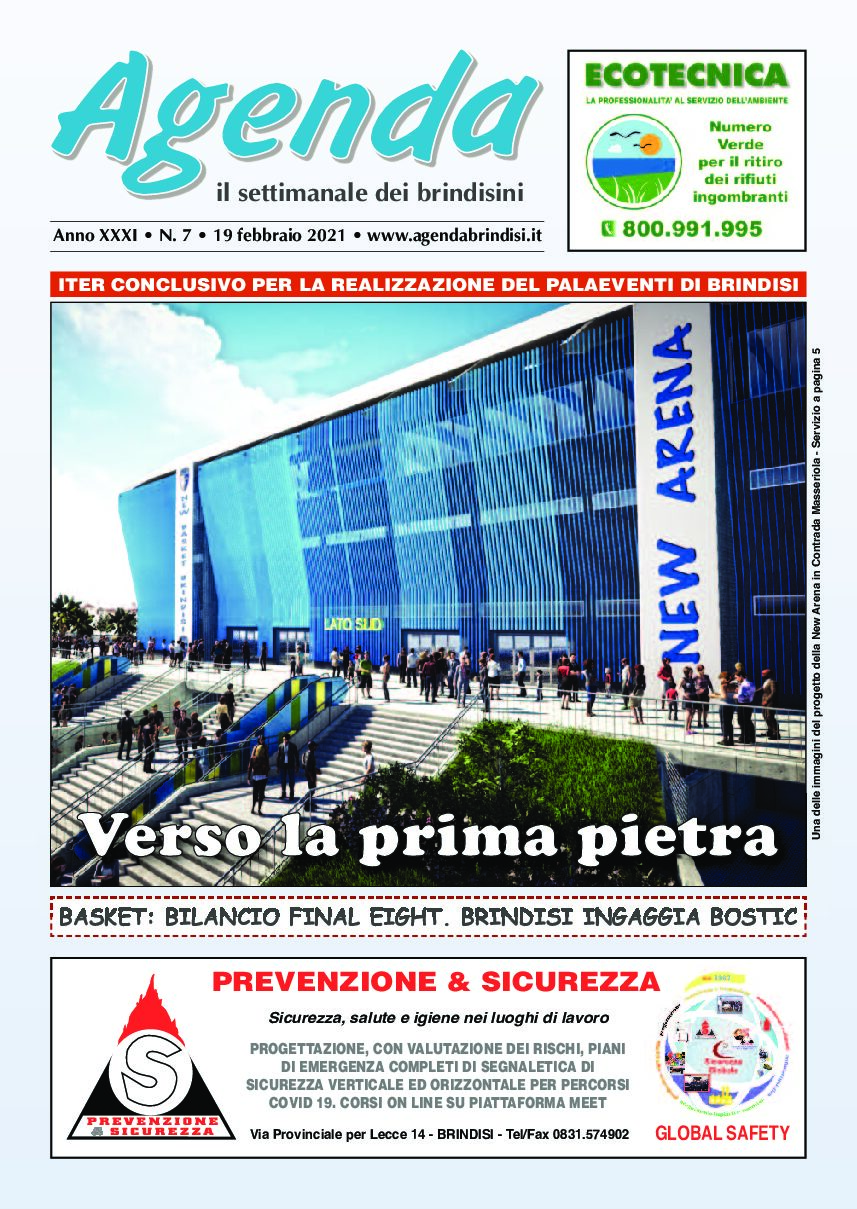 Agenda Brindisi - 9 febbraio 2021