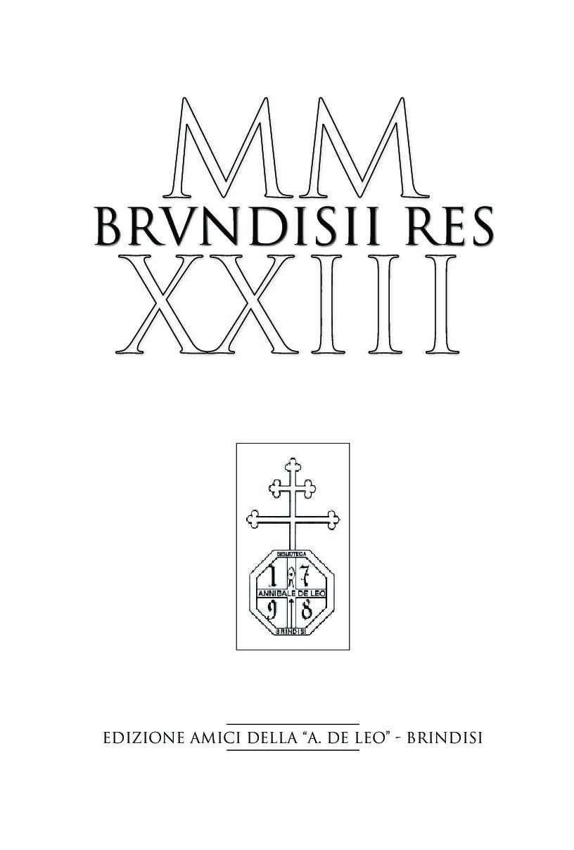 BRVNDISII RES MMXXIII