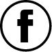 Logo di facebook nero