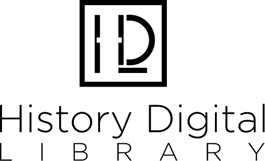 Logo della History Digital Library nero